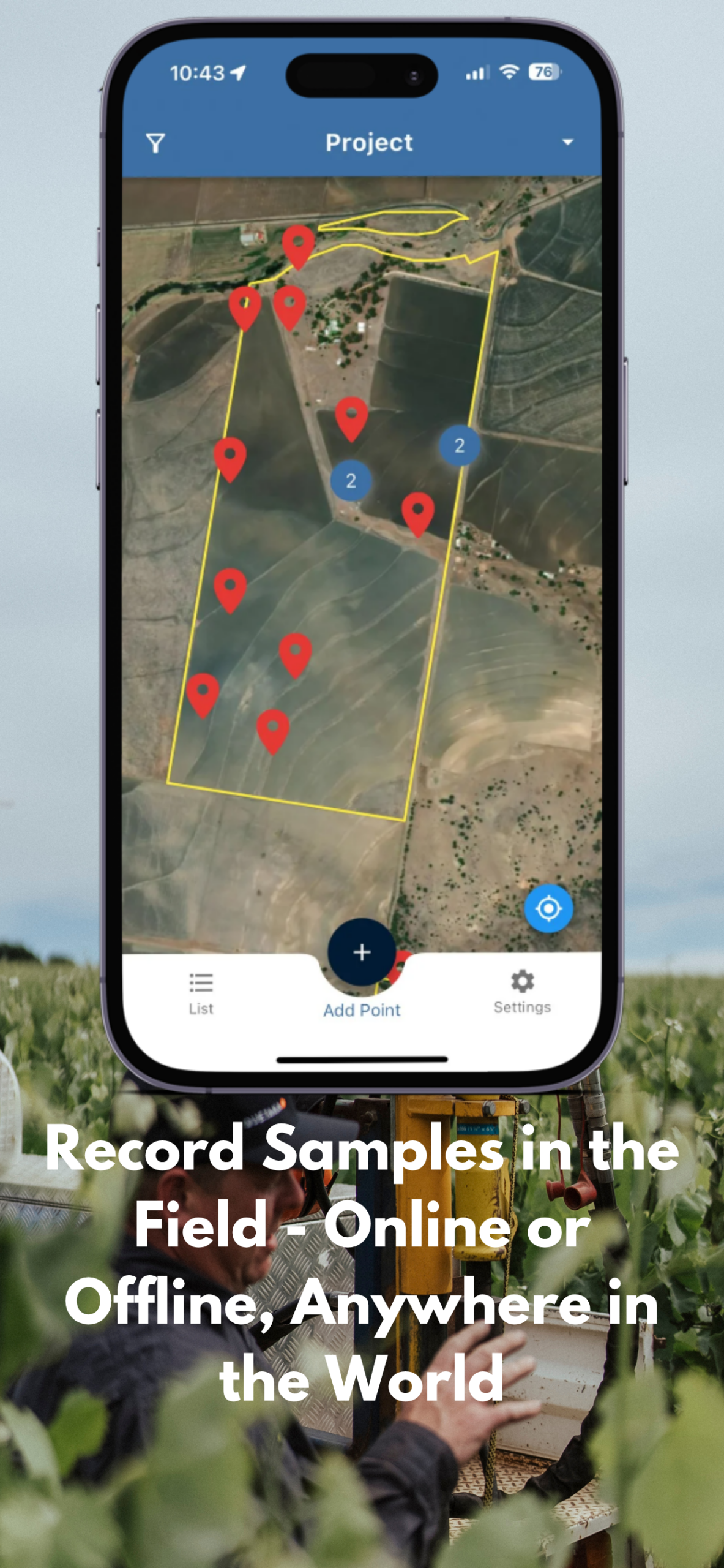 Infield Data Collection GXLab Software | Soil Carbon & Remediation Data Platform